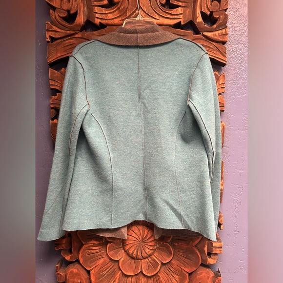 Eileen Fisher Blue Blazer - Picture 3 of 3